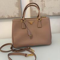 Borsa Prada Galleria pelle Saffiano color cipria