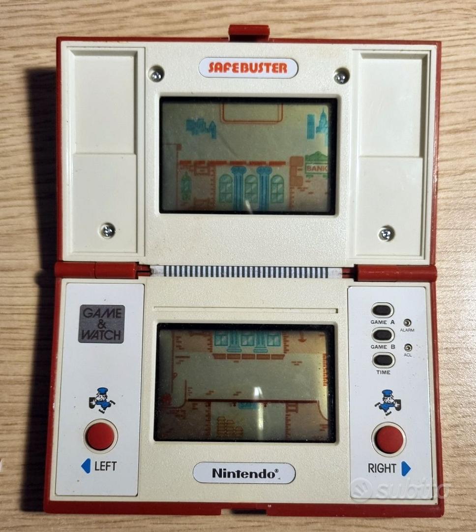 Nintendo Game & Watch Safebuster 1988 funzionante - Console e