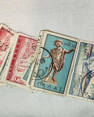 Lotto di 98 francobolli d'epoca 