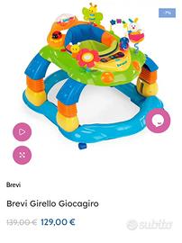 Brevi Giocagiro 3 in 1 Girello 6-12 m+