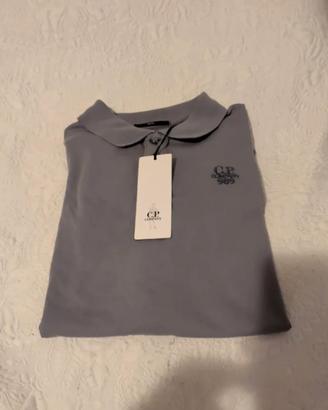 T-Shirt C.P. Company Lilla Lavanda-Box fit-Nuova
