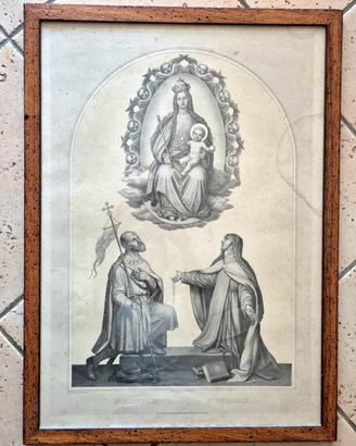 Litografia di J. G. Schreiner