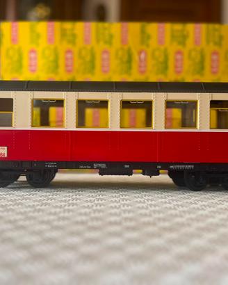 trenini in scala G: carrozza passeggeri d'epoca