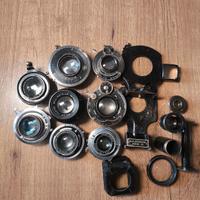 lotto lenti fotografiche vintage