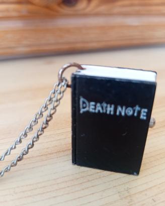 Collana Death Note Ciondolo Orologio Anime Cosplay