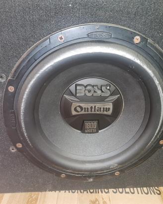 subwooferBoss Outlaw  + amplificatore Hardstone