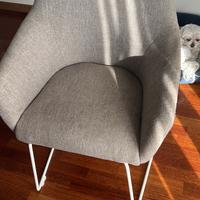 Sedie imbottite moderne