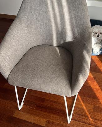 Sedie imbottite moderne