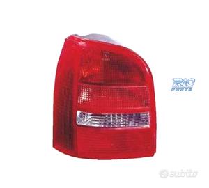 FANALE SINISTRO AUDI A4 B5 AVANT 94-98 ROSSO BIANC