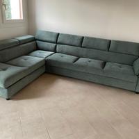 Divano letto angolare 6 posti