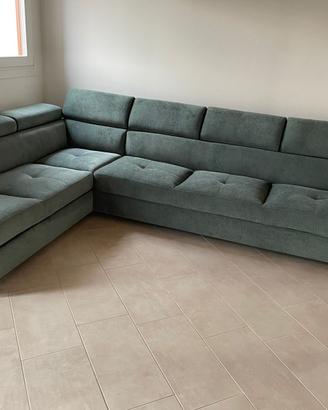 Divano letto angolare 6 posti