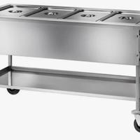 carrello bagnomaria professionale