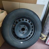 4 CERCHI IN FERRO 15" PER VW E AUDI