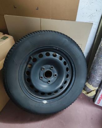 4 CERCHI IN FERRO 15" PER VW E AUDI