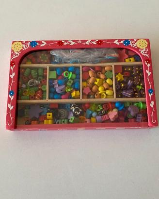 set perline per braccialetti e collane