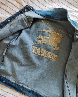 Giubbino jeans bimba BURBERRY