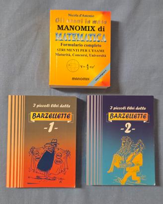 Lotto 3 libri tascabili: Risate & Matematica