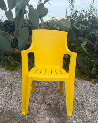 Sedia di plastica