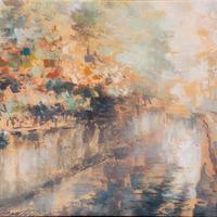 Luigi Curti - il Naviglio Grande