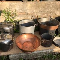 Pentola pressione alluminio 16 litri rame