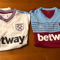 Coppia Maglie Jersey West Ham 2019/20 Umbro Tg XL