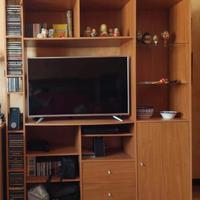 Libreria+scrivania e mobile porta tv