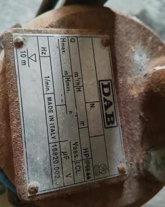 pompa ad immersione 