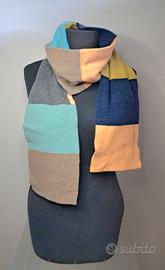 Sciarpa mix righe in lana Jo Gordon