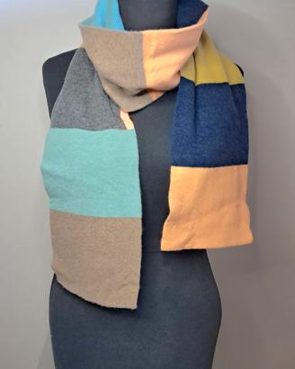 Sciarpa mix righe in lana Jo Gordon