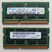 Ram ddr3 so-dimm 2 banchi da 4 gb