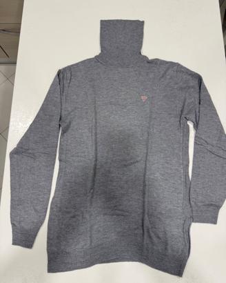 Maglione Giro-Collo GUESS grigio taglia Large
