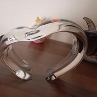 scultura in vetro di Murano 