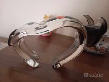 scultura in vetro di Murano 