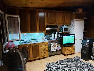 Bungalow . Con bagno cucina