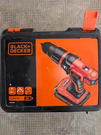 trapano + seghetto black decker