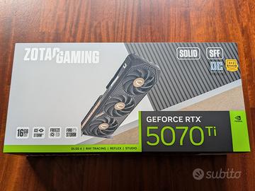 Scheda video Nvidia RTX 5070 Ti