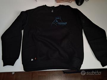 felpa con ricamo artigianale dello studio ghibli