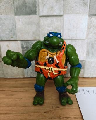 action figure ninja turtles caveman Leo 1992