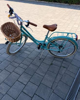 Bici bambina 24" Canellini Dolce Vita con cestino