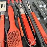 Utensili set barbecue