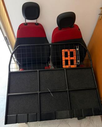 Sedili trasformazione fiat panda van