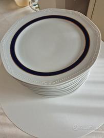 12 piatti in porcellana