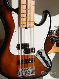 SADOWSKY MetroExpress PJ Bass 5 21 Hybrid Tobacco