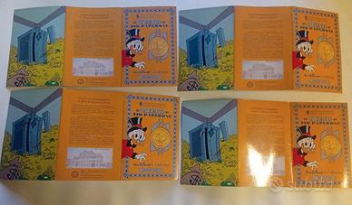 Zio Paperone "1° CENT" Lotto 4 pezzi
