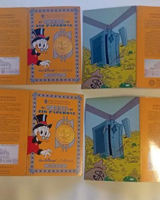 Zio Paperone "1° CENT" Lotto 4 pezzi