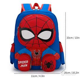 Zaino Spiderman scuola materna 🎒 👶🕷️🕸️