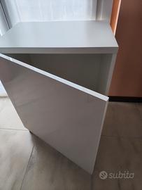 MOBILETTO IKEA BESTA BIANCO LUCIDO 60 X 42 X 64