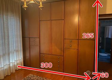 Camera matrimoniale in legno massello