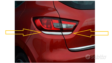 Renult CLIO 4 Fanali posteriori modanature cromate