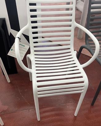 Sedia con braccioli Driade Philippe Starck